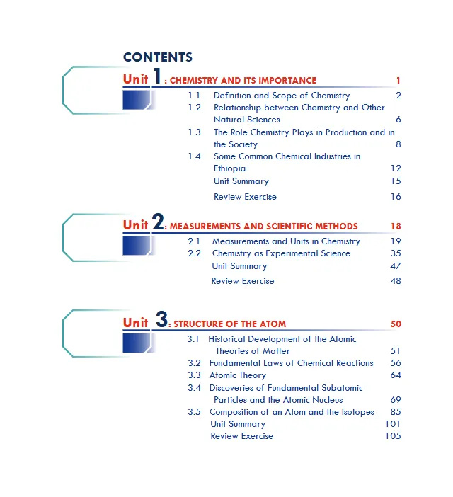 Download Ethiopian new Curriculum grade 9 chemistry Student Textbook PDF